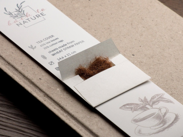 Logotrade promotional giveaways photo of: Recycled Tea Notebook 209734000