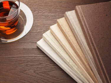 Logotrade corporate gift image of: Recycled Coffee Notebook 209733900