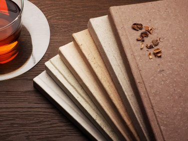 Logo trade corporate gift photo of: Recycled Coffee Notebook 209733900