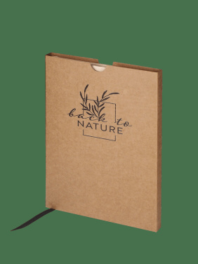 Logotrade promotional items photo of: Recycled Coffee Notebook 209733900