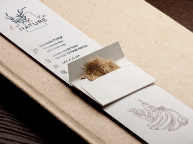 Logo trade promotional giveaways picture of: Recycled Banana Notebook 209734200