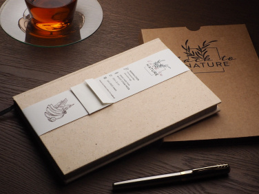 Logotrade promotional giveaway picture of: Recycled Banana Notebook 209734200