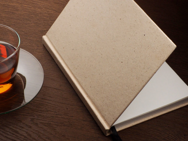 Logo trade business gift photo of: Recycled Banana Notebook 209734200