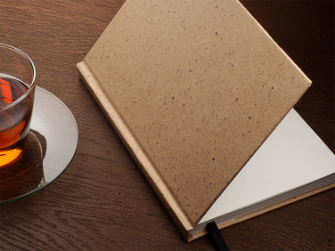 Logo trade promotional gifts image of: Recycled Coconut Notebook 209734100