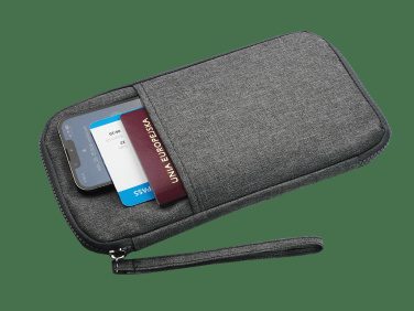 Logo trade business gift photo of: Travel wallet 94608700