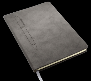 Logo trade promotional products image of: Magnetic notebook with a pen 124715100