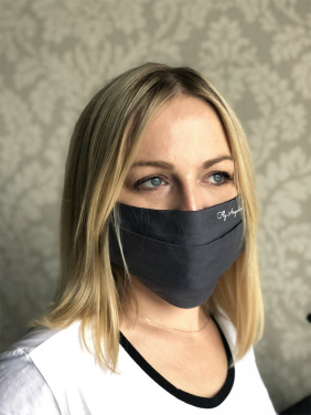 Logo trade promotional items image of: MERCURE cotton face mask 139016500