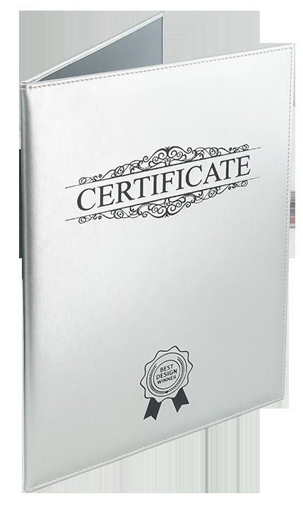 Logo trade promotional products image of: Certificate cover 152119