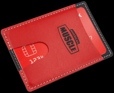 Logo trade business gift photo of: Credit card holder 544119