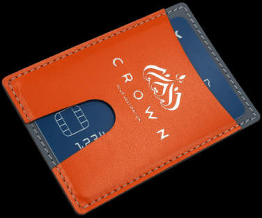 Logo trade promotional products image of: Credit card holder 544119