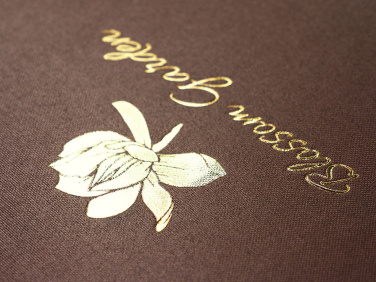 Logo trade corporate gifts image of: Menu cover 1720280
