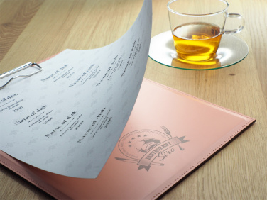 Logo trade promotional products image of: Clipboard menu 1027094