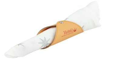 Logo trade business gift photo of: Napkin ring 1032094