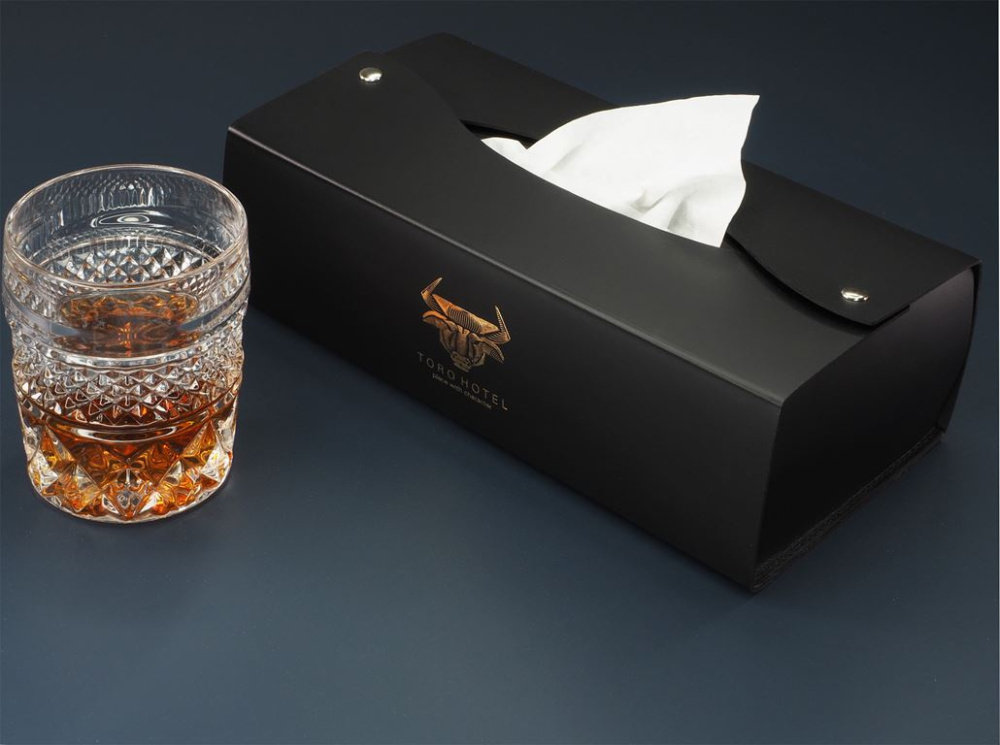 Logo trade corporate gift photo of: Tissue box 1156094