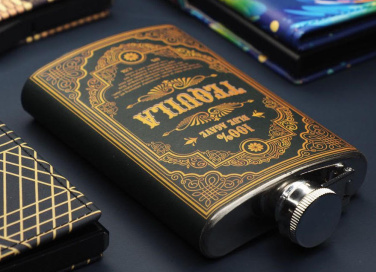 Logo trade promotional gifts picture of: Hip flask 425119