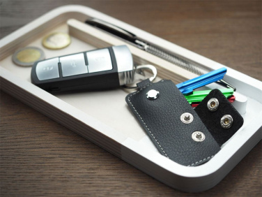 Logo trade promotional item photo of: Keyring 1276157