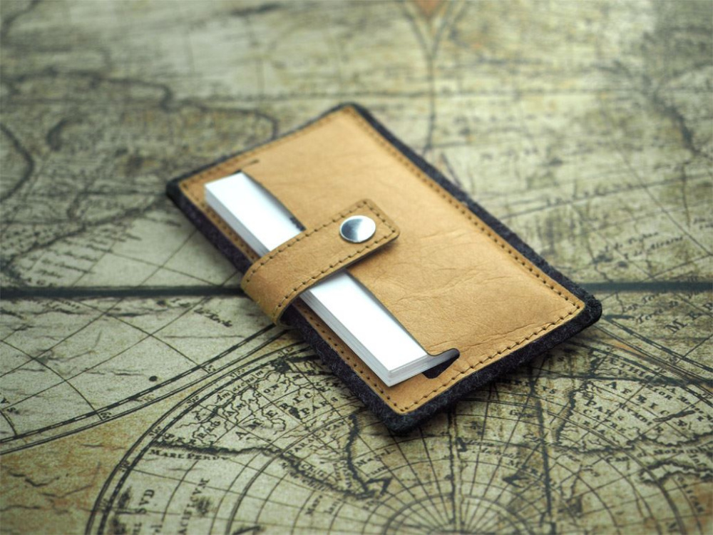 Logo trade promotional merchandise picture of: Business card holder 1324140