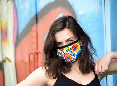 Logo trade promotional merchandise image of: MARS cotton mask (size M) 1379165