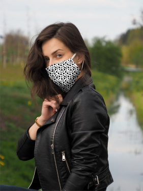 Logotrade promotional merchandise photo of: VENUS PRO cotton face mask with a pocket an HEPA filter 1378165