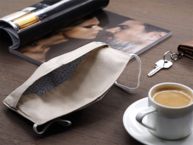 Logo trade advertising products image of: VENUS PRO cotton face mask with a pocket an HEPA filter 1378165