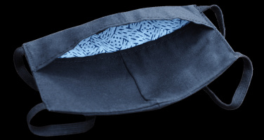 Logotrade promotional merchandise photo of: VENUS PRO cotton face mask with a pocket an HEPA filter 1378165