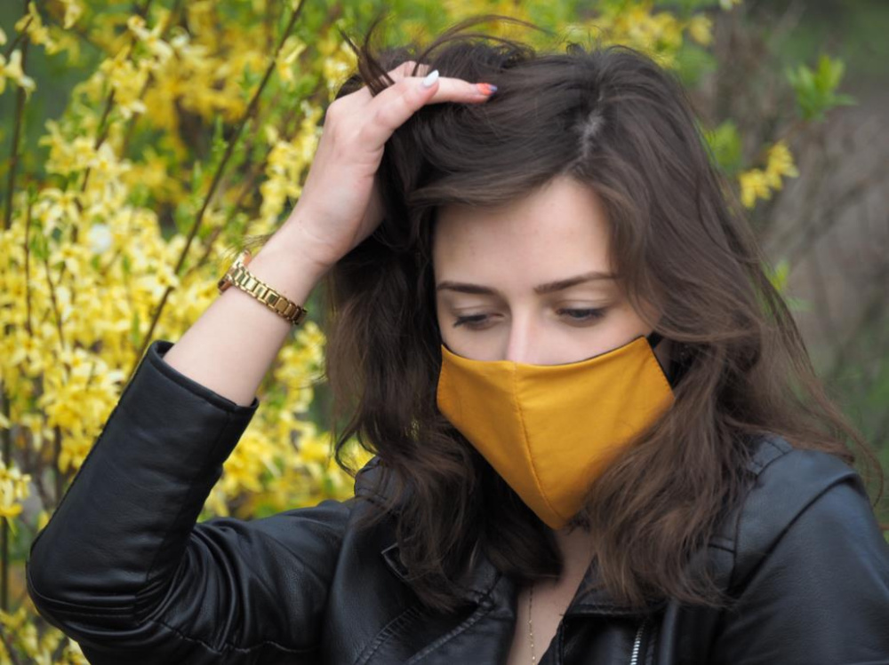 Logotrade advertising product picture of: VENUS cotton face mask 1377165