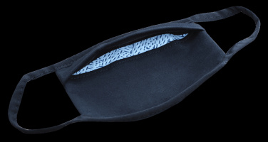 Logotrade corporate gift picture of: MARS PRO cotton mask (size M) with pocket and HEPA filter 1380165