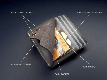 Logo trade promotional gift photo of: Wallet 384131