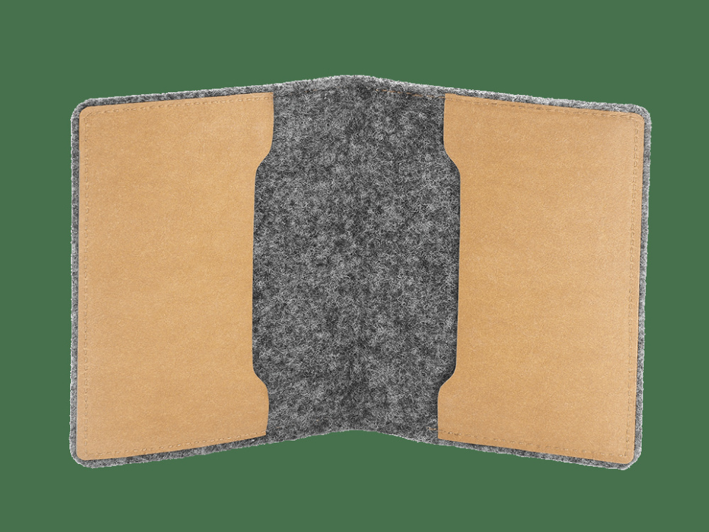 Logo trade promotional merchandise picture of: Passport case 1787140