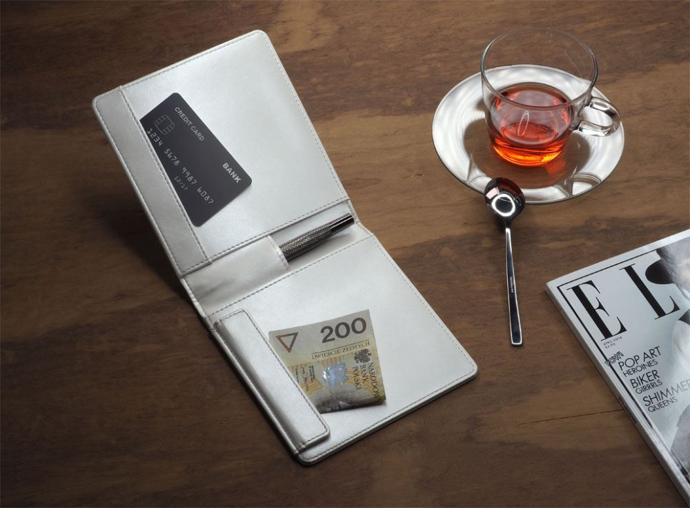 Logo trade promotional merchandise photo of: Bill holder 1095119