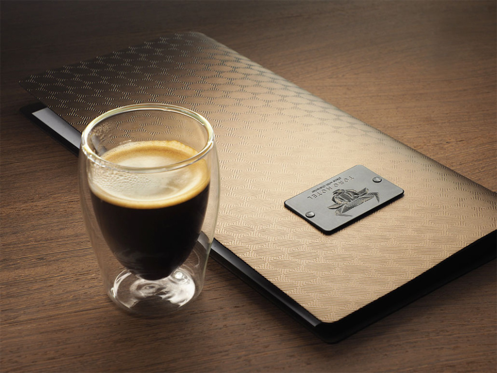 Logo trade promotional giveaways image of: Menu cover Ambiente 1179241