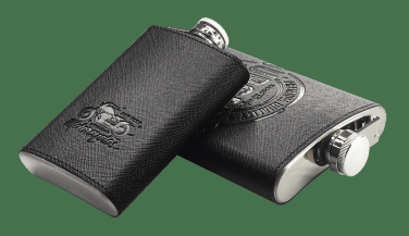 Logo trade promotional giveaways image of: Hip flask 426113
