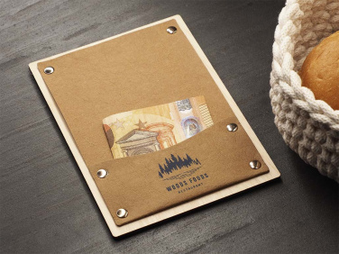 Logo trade promotional products image of: Bill holder 1053121