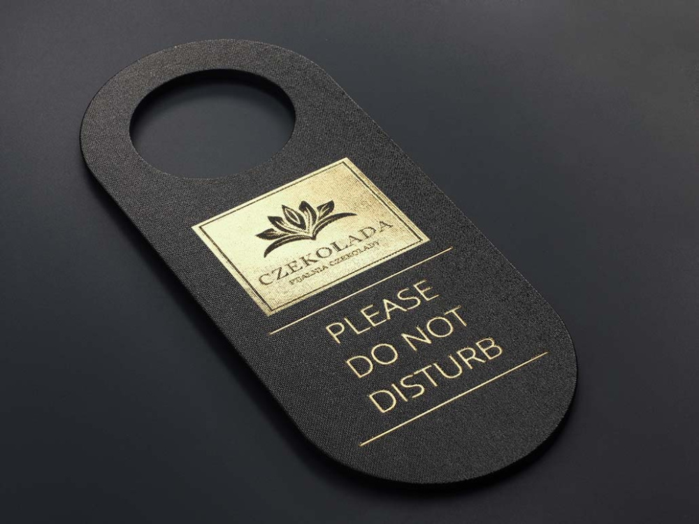 Logo trade promotional products picture of: DND door sign 1678280