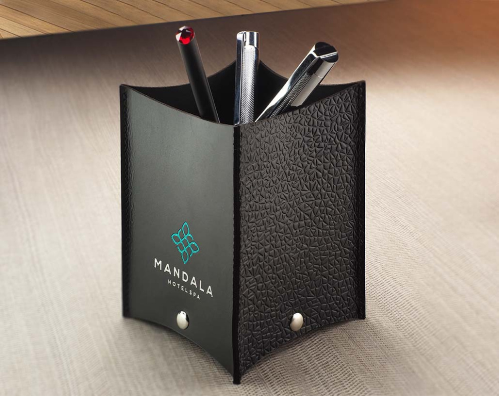 Logo trade promotional giveaways picture of: Pen holder 1659281