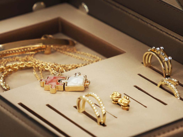 Logo trade promotional products image of: Jewellery box 1674094