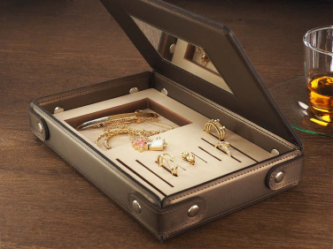 Logo trade promotional giveaways picture of: Jewellery box 1674094