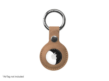 Logo trade promotional merchandise picture of: Keyring with holder for AirTag 1914106