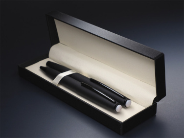 Logo trade advertising products picture of: Opal stone Pen set 1286036
