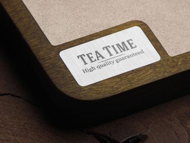 Logo trade promotional gifts picture of: Wooden desk organiser 1818121