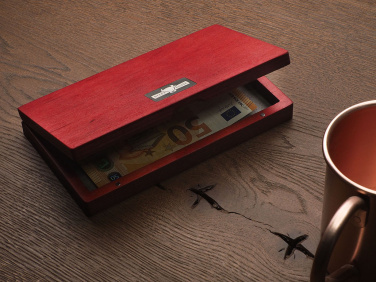 Logotrade business gifts photo of: Wooden bill box 1816121