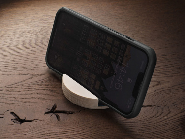 Logo trade promotional products picture of: Wooden telephone stand 1833121