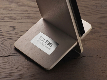 Logotrade promotional merchandise photo of: Wooden telephone stand 1834121