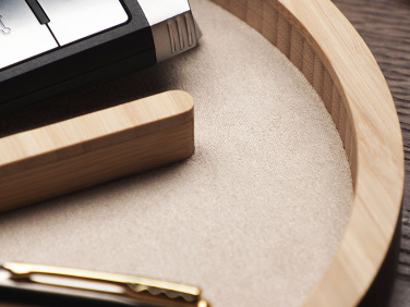 Logo trade advertising products image of: Wooden desk organiser 1817292