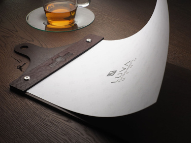 Logo trade promotional giveaways image of: Menu cover 1861121