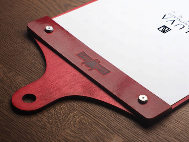 Logo trade promotional merchandise photo of: Menu cover 1861121