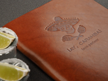 Logo trade promotional merchandise picture of: Menu cover Ambiente 1181141