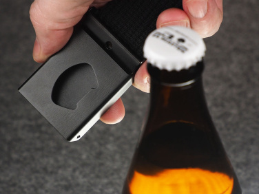 Logotrade advertising product picture of: Belt with bottle opener buckle  1134122