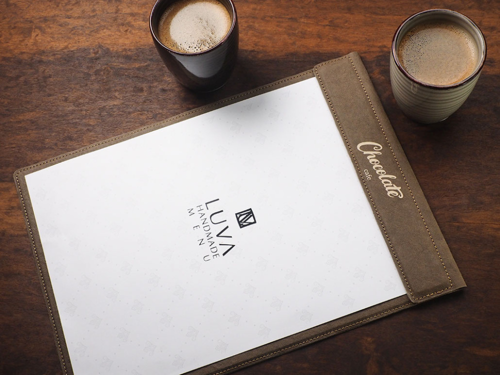 Logo trade promotional items picture of: Menu cover 1241106