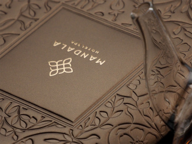 Logo trade advertising products picture of: Menu cover Ambiente 1178336